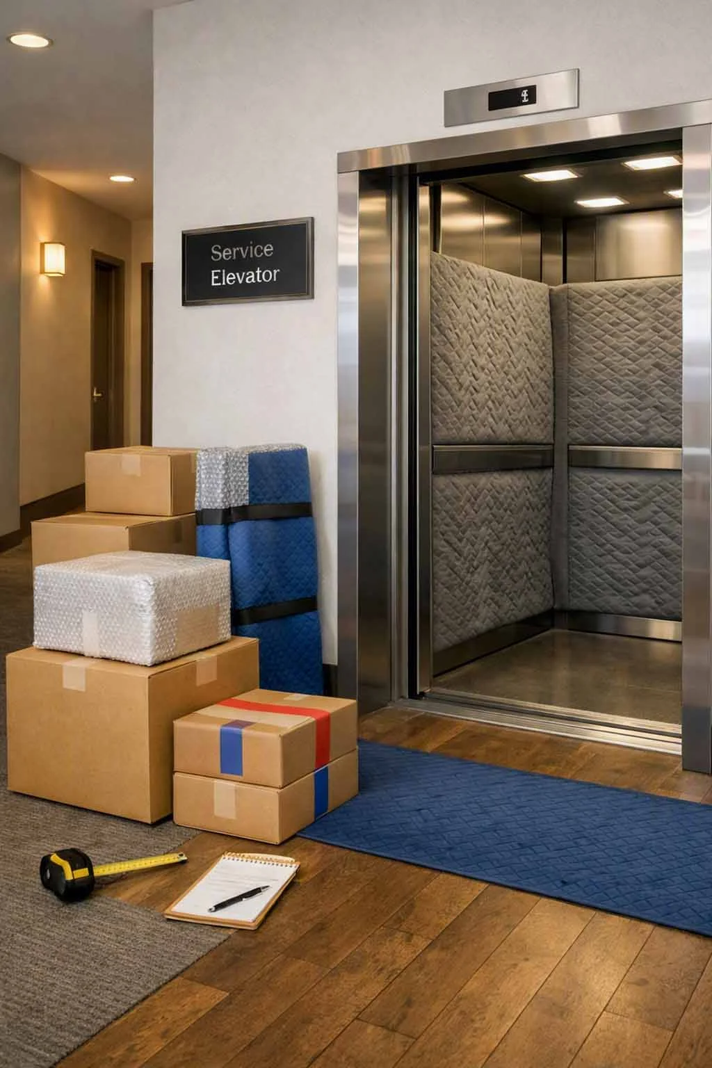 Professional apartment relocation services by Easy Move Seattle, expert handling of building elevators and HOA rules across all 18 service areas.