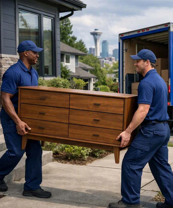 Comprehensive local residential moving solutions by Easy Move Seattle across Greater King County and Snohomish County