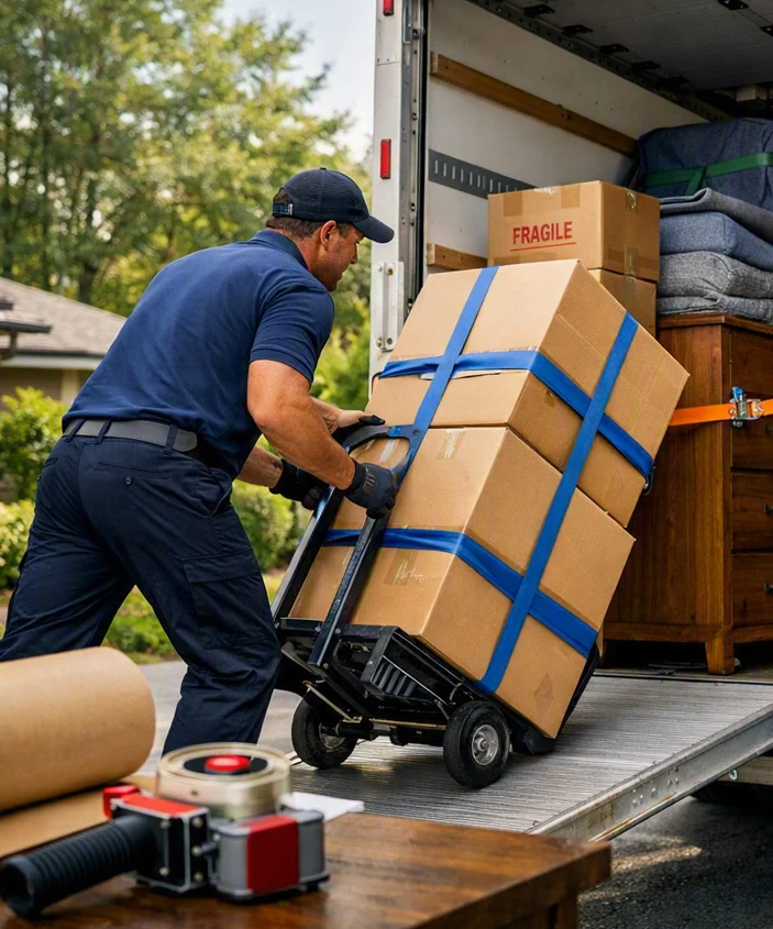 Expert labor-only loading and unloading services by Easy Move Seattle for rental trucks, containers, and pods.