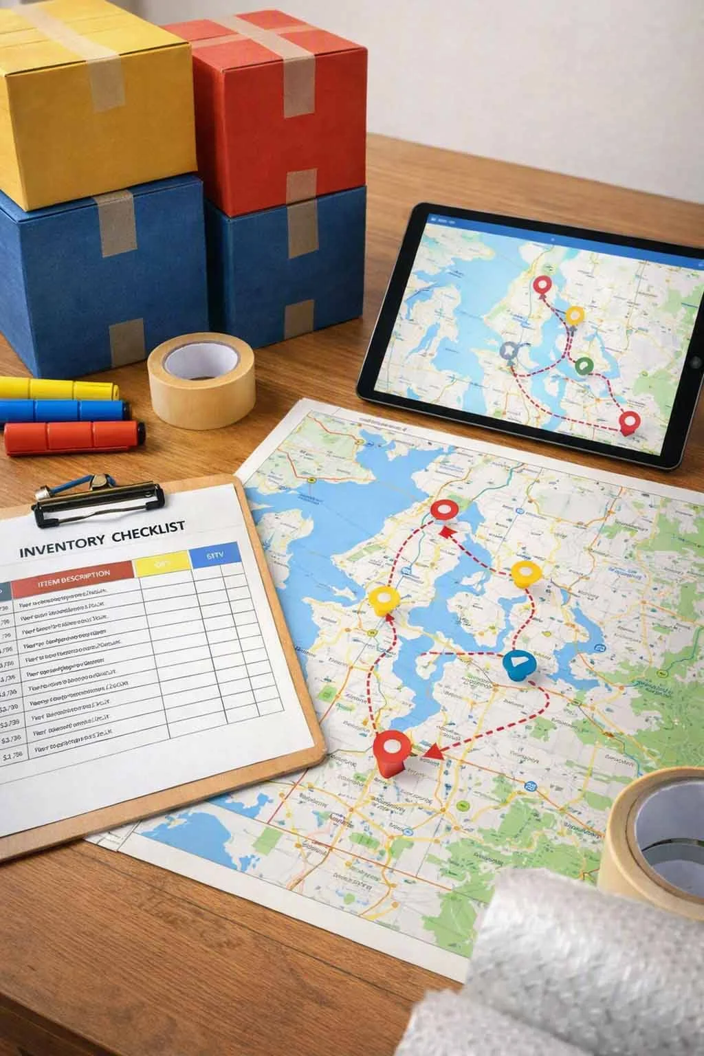 Smart route planning and multi-stop relocation strategies by Easy Move Seattle for efficient moving across all 18 service areas in King and Snohomish counties.
